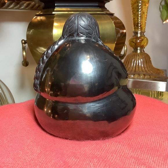 Dona Rosa Barro Negro Oaxaca Mexico Vintage Sculpture - Picture 4 of 9